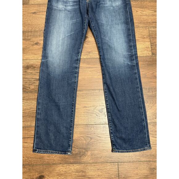 AG Adriano Goldschmied Men's The Graduate Tailored Leg Blue Jeans Sz 36x33 - Picture 3 of 9